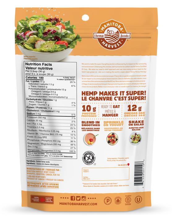 Hemp Hearts - 454 g