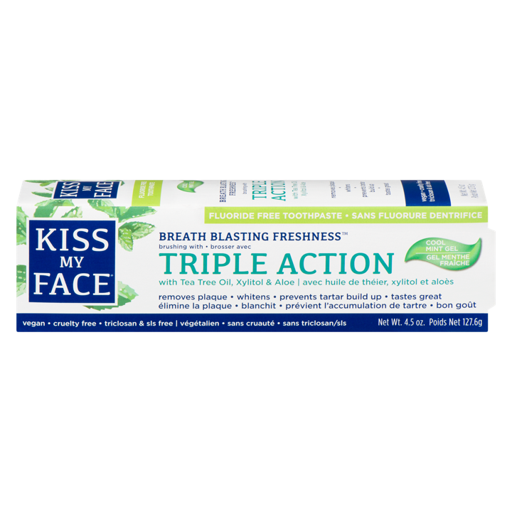 Triple Action Tooth Gel - Cool Mint Gel - 127.6 g