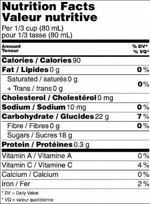 Sorbetto - Passion Fruit, Lemonade - 562 ml