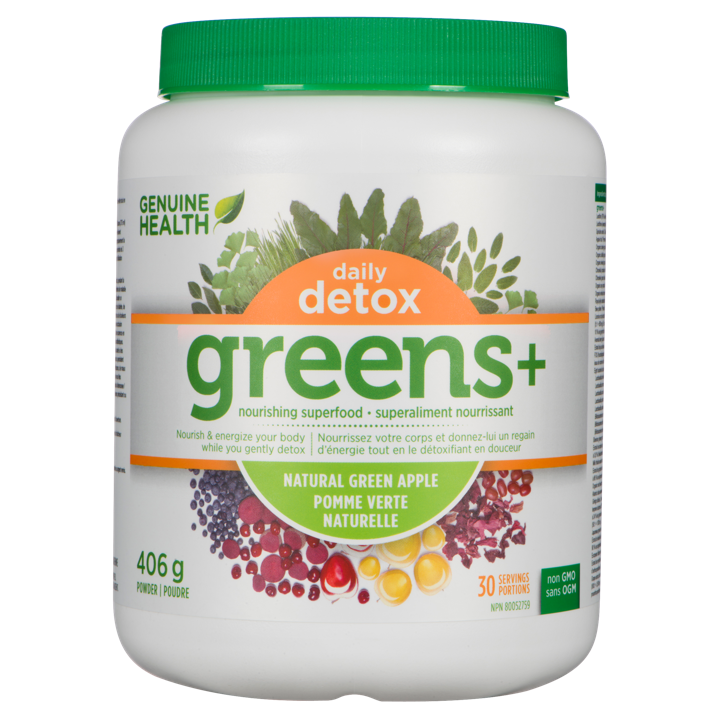 Greens+ Daily Detox - Green Apple - 406 g