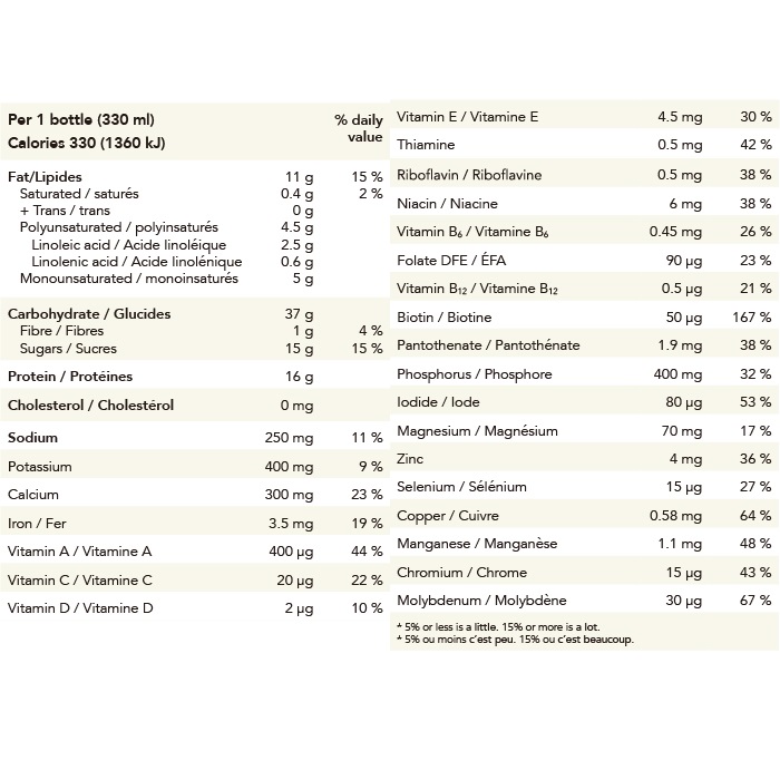 Vanilla Meal Replacement Beverage - 330 ml