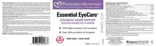 EyeCare Essentials - 240 capsules