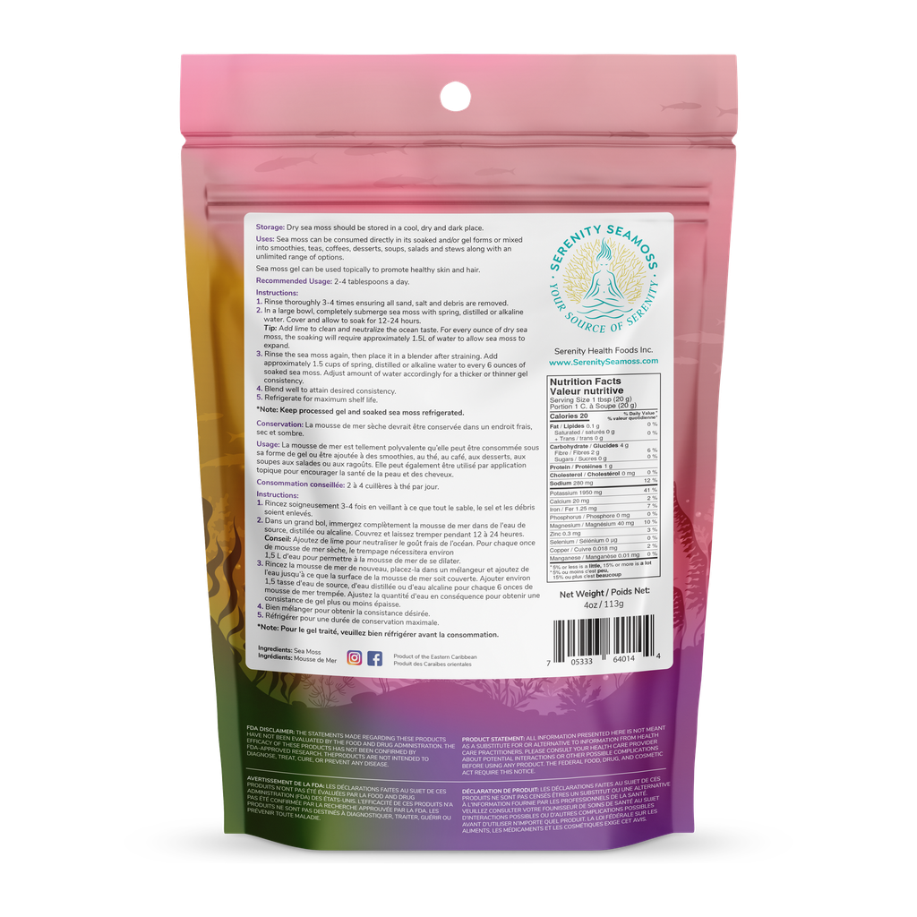 Dried Full Spectrum Sea Moss