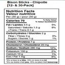 Chipotle Bison Sticks