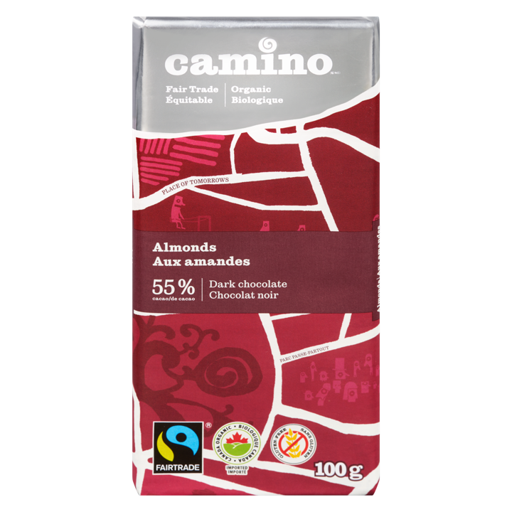 Chocolate Bar - Almonds - 100 g