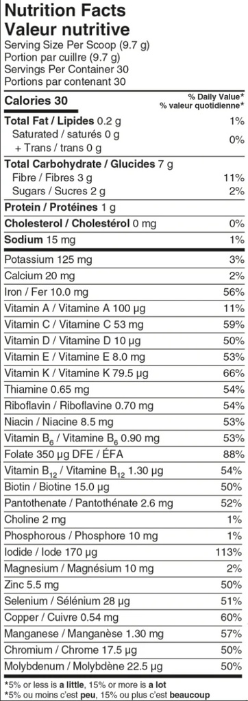 All-In One Organic Superfood Elderberry Acai