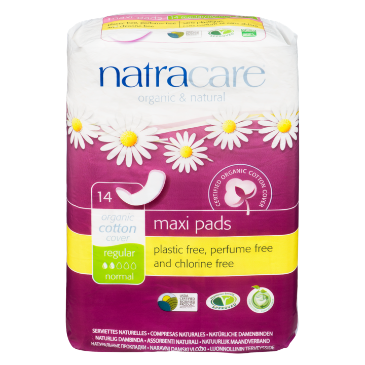 Maxi Pads - Regular - 14 count