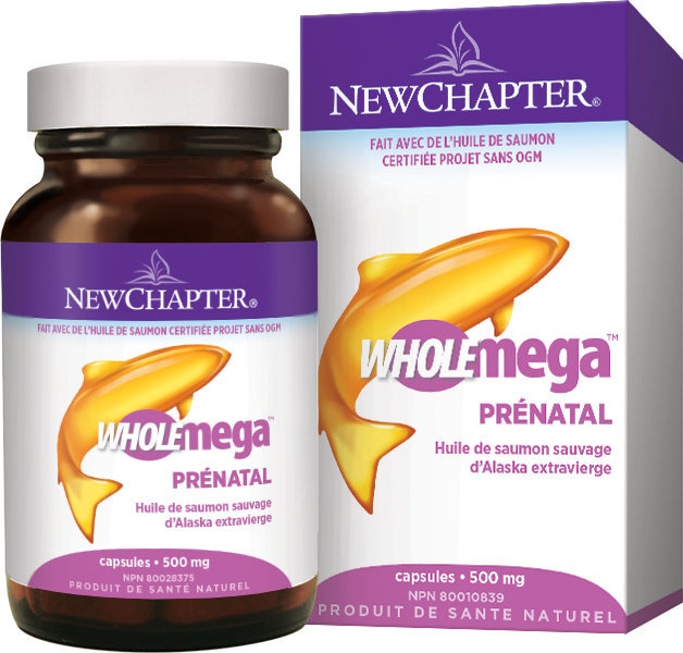 Wholemega Prenatal - 500 mg - 90 capsules