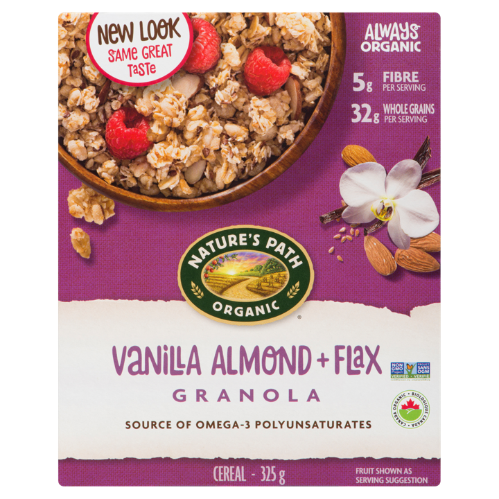 Granola - Vanilla Almond + Flax - 325 g