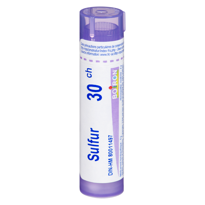 Sulfur - 30 CH - 80 pellets