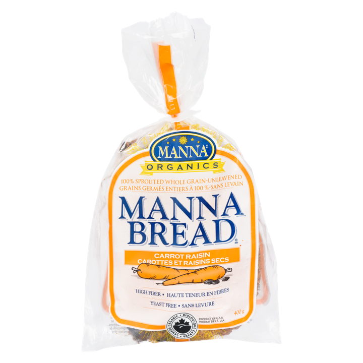 Manna Bread - Carrot Raisin - 400 g