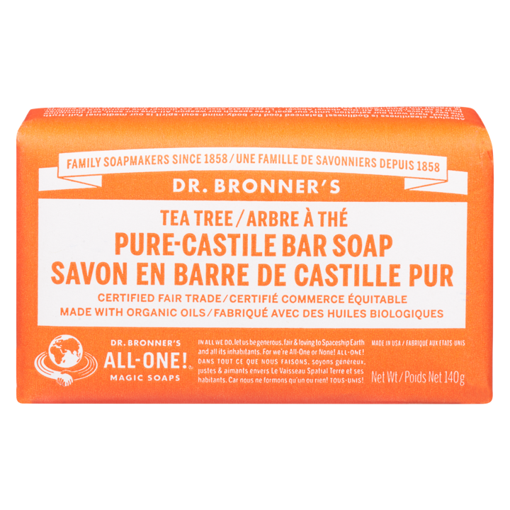 Pure-Castile Bar Soap - Tea Tree - 140 g