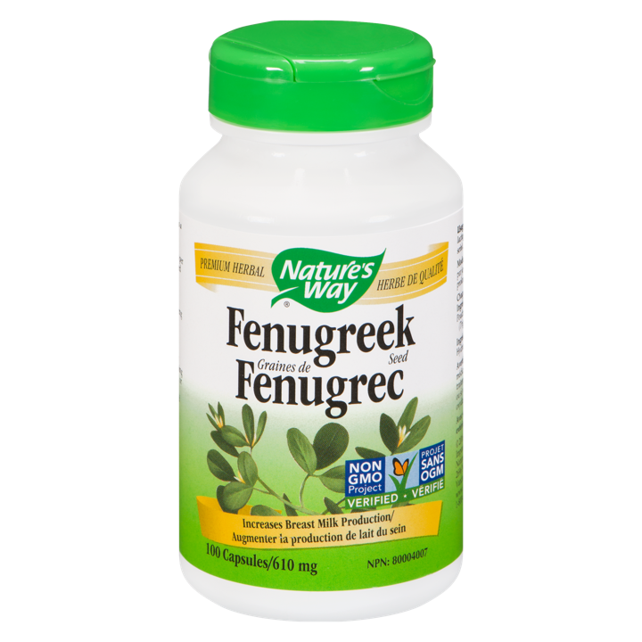 Fenugreek Seed - 610 mg - 100 capsules