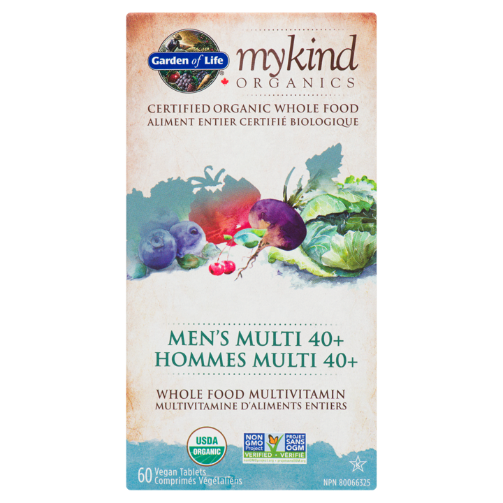 Mykind Organics Men's Multi 40 +