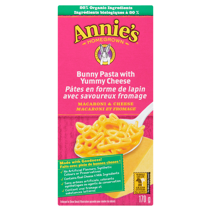 Macaroni &amp; Cheese - Bunny Pasta with Yummy Cheese