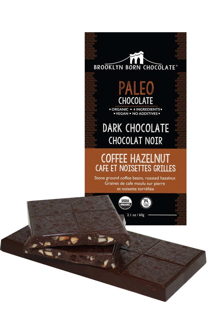 Dark Choc Hazelnut Paleo Bar