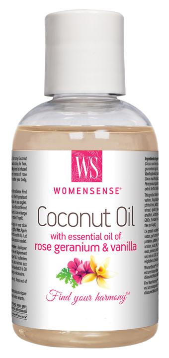 Coconut Oil - Rose Geranium &amp; Vanilla