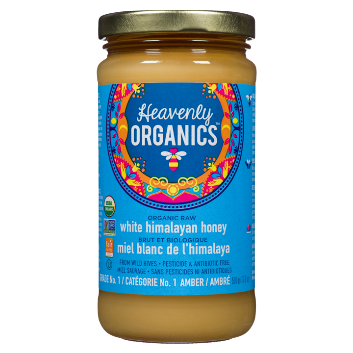 100% Organic Raw White Honey