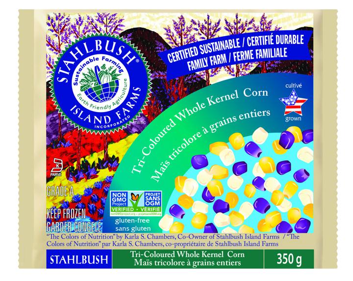 Tri-Coloured Whole Kernel Corn