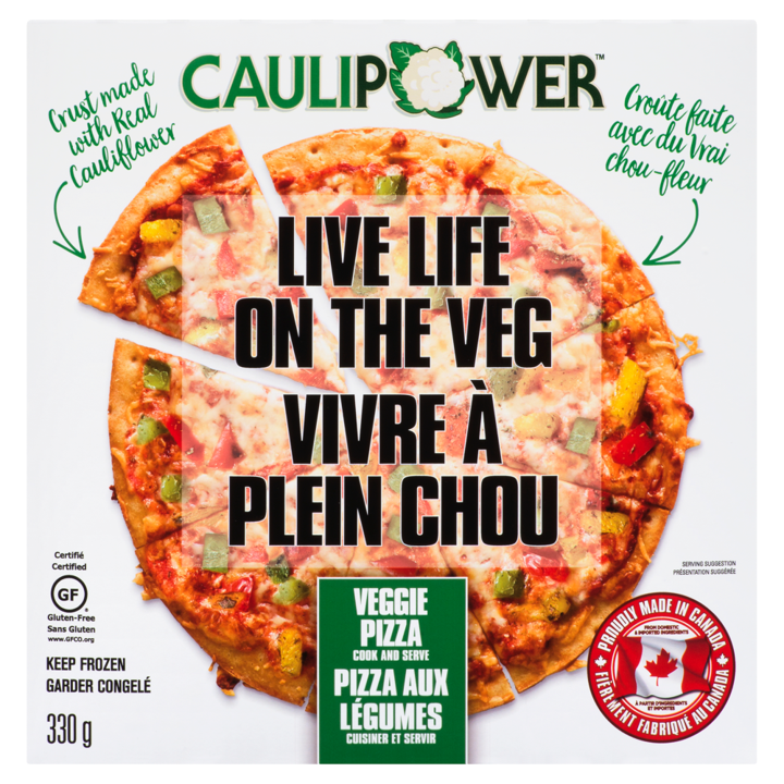 Cauliflower Pizza - Veggie