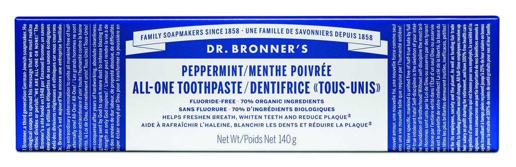 All-One Toothpaste - Peppermint