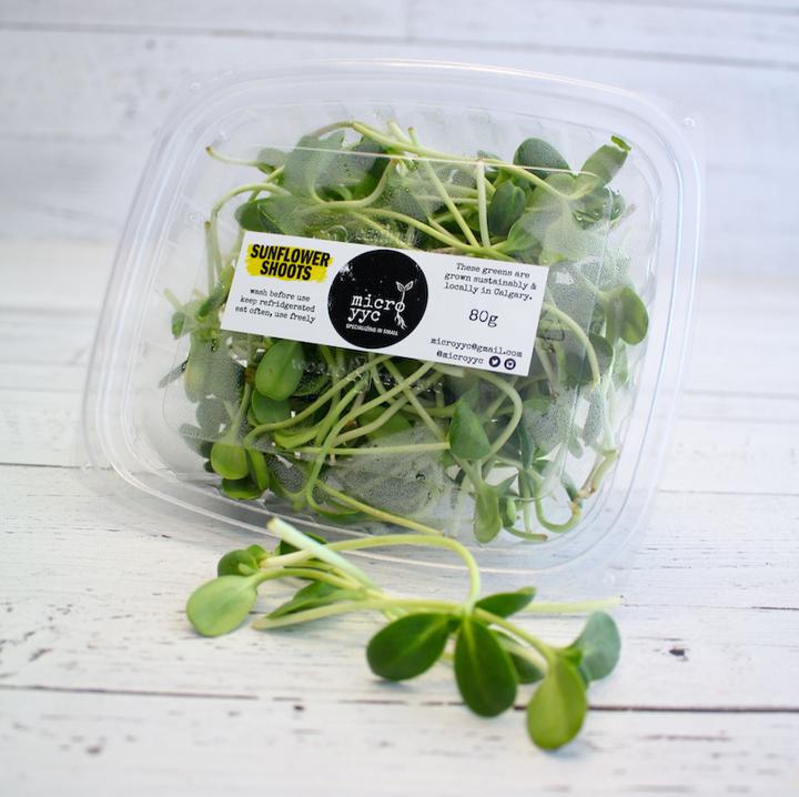 Sprouts - Sunflower Shoots - Microgreeens -