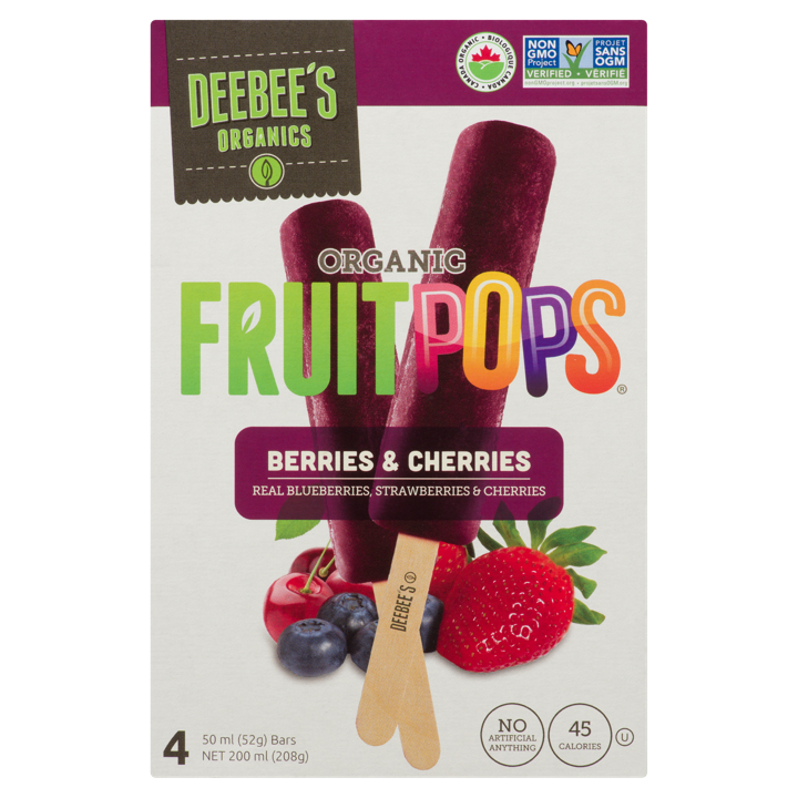 Organic TeaPops - Berries &amp; Cherries