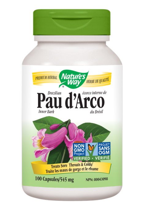 Pau d'Arco Inner Bark - 545 mg