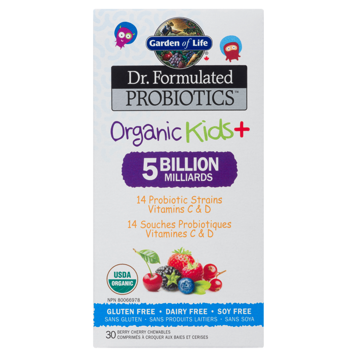 Dr. Formulated Probiotics Organic Kid's +