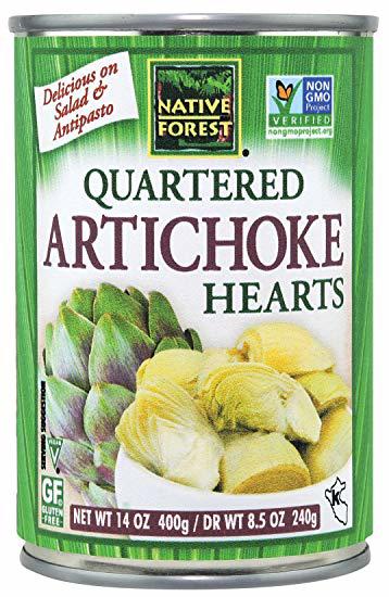 Quartered Artichoke Hearts