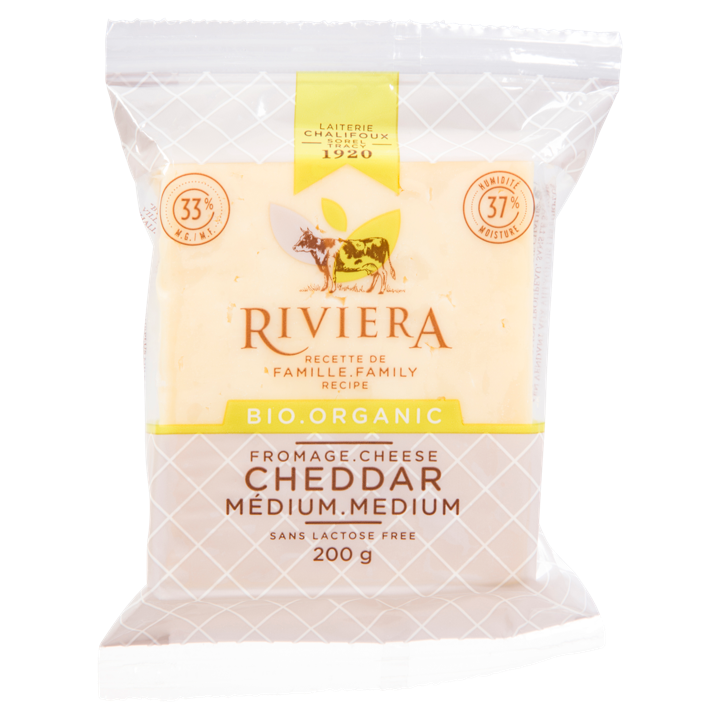 Organic Cheddar Medium