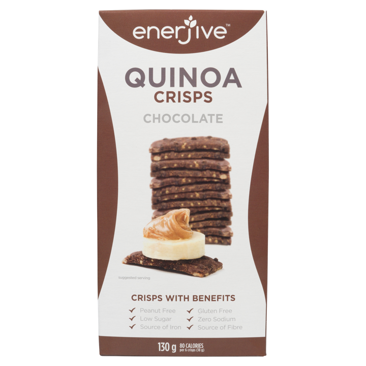 Quinoa Crackers - Chocolate