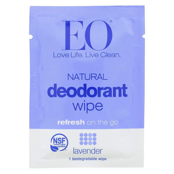 Deodorant Wipes - Lavender - Single