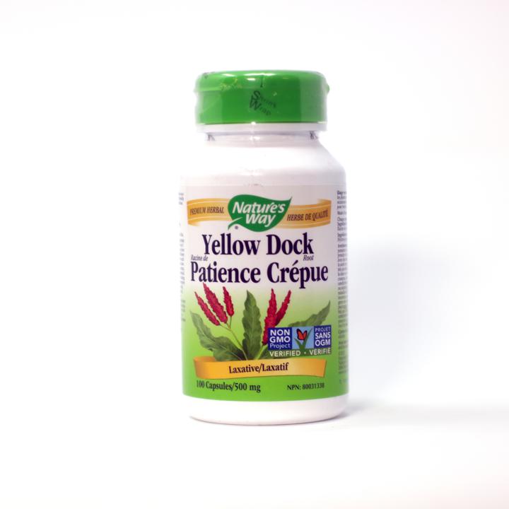 Yellow Dock Root - 500 mg