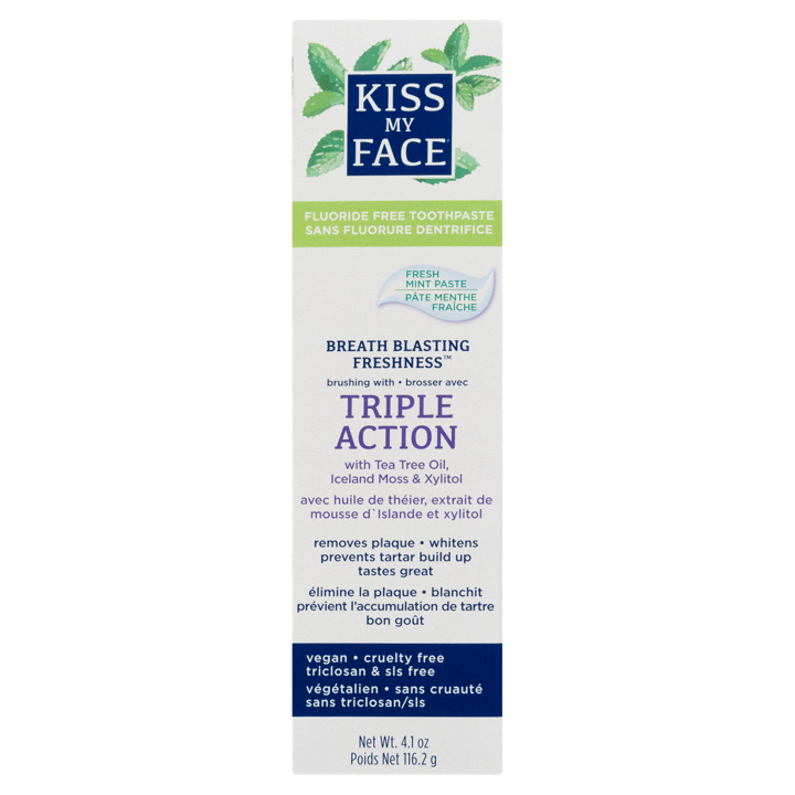 Triple Action Toothpaste w/Mint - Fresh Mint Paste