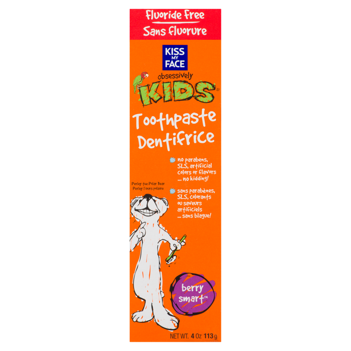 Obsessively Kids Toothpaste Fluoride Free - Berry Smart