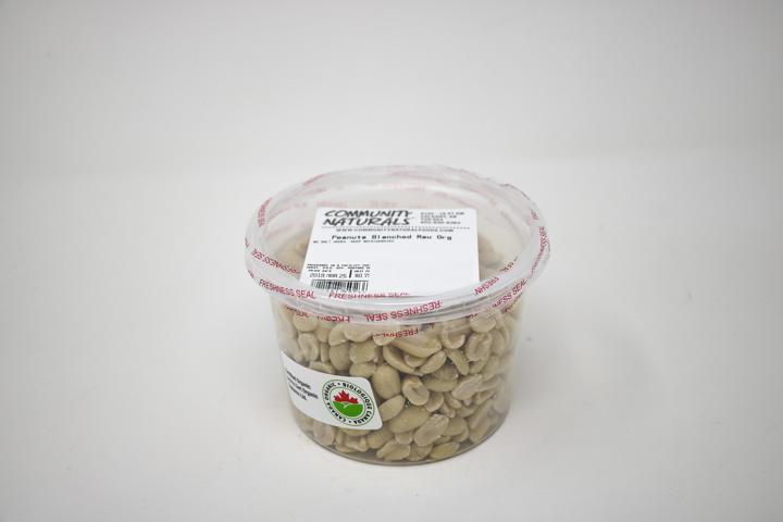 Raw Blanched Peanuts - 500 ml Container