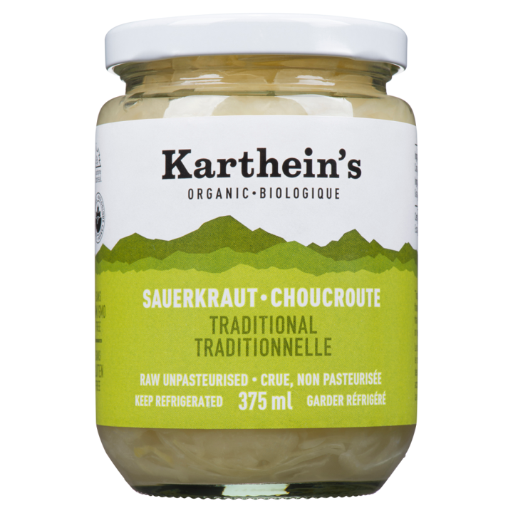 Raw Unpasteurized Sauerkraut - Traditional