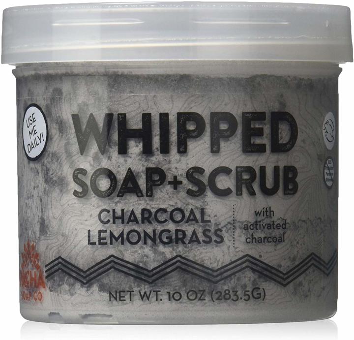 Whipped Soap - Charcoal Lemongrass