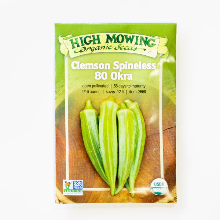 Clemson Spineless 80 Okra