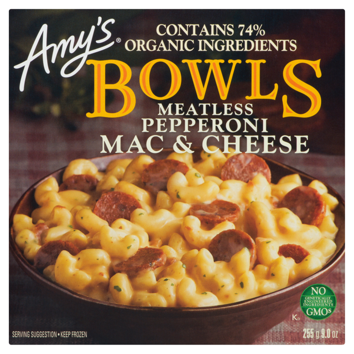 Bowls - Meatless Pepperoni Mac &amp; Cheese