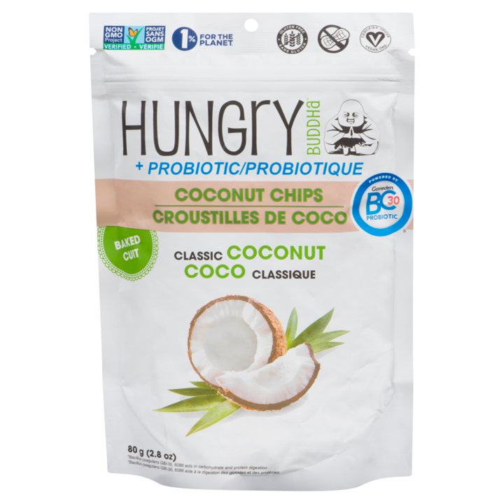 Coconut Chips +Probiotic - Classic Coconut