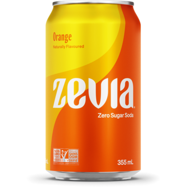 Zero Calorie Soda - Orange