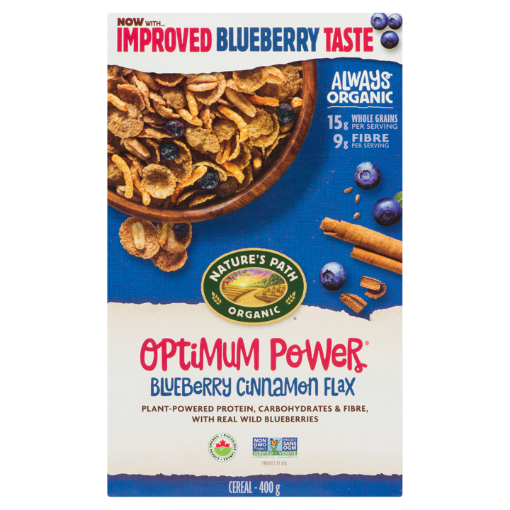 Optimum Power - Blueberry Cinnamon Flax