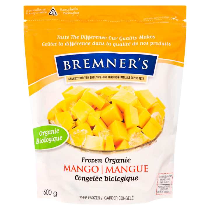 Frozen Organic Mango