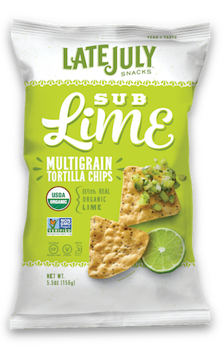 Multigrain Tortilla Chips - Sub Lime