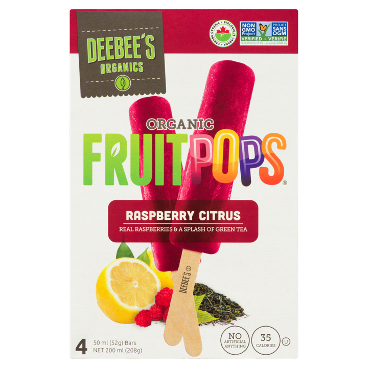 Organic TeaPops - Raspberry Citrus