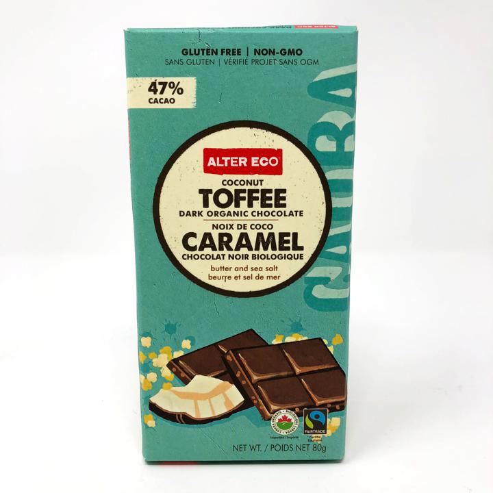 Chocolate Bar - Coconut Toffee 47% Cacao