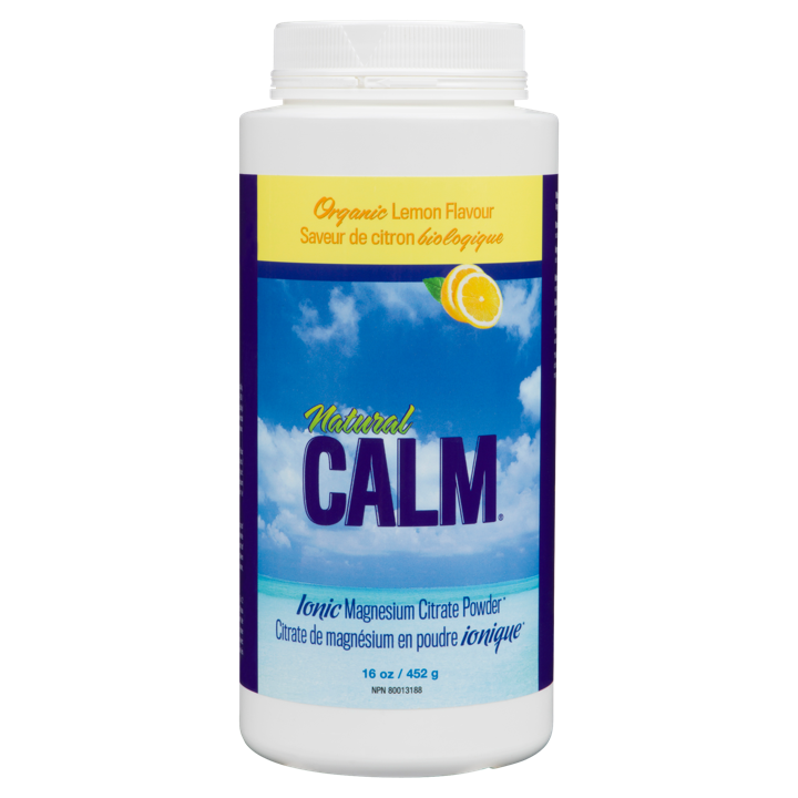 Natural Calm Magnesium Citrate Powder - Lemon