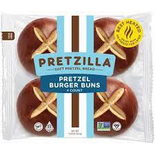 Burger Buns - Soft Pretzel